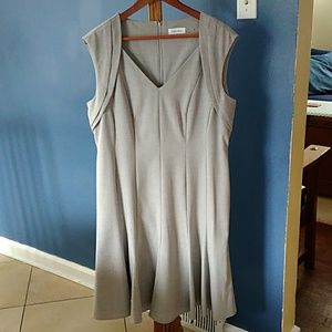 Calvin Klein gray dress size 14
